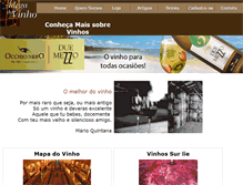 Tablet Screenshot of adegadovinho.com.br